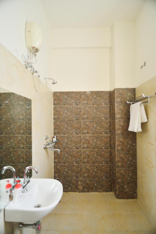 Koupelna v ubytování Zostel Jaipur