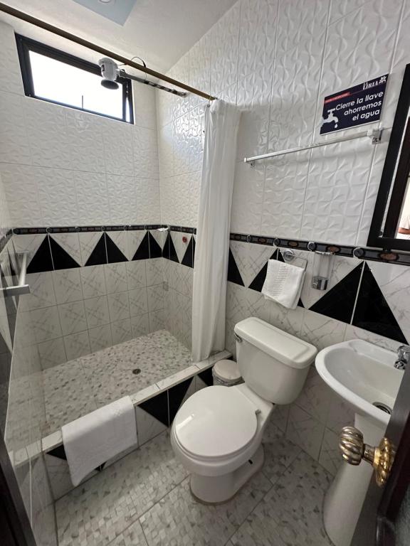 Ένα μπάνιο στο Hotel La Liria