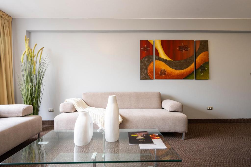 Posezení v ubytování Apart Hotel San Martin