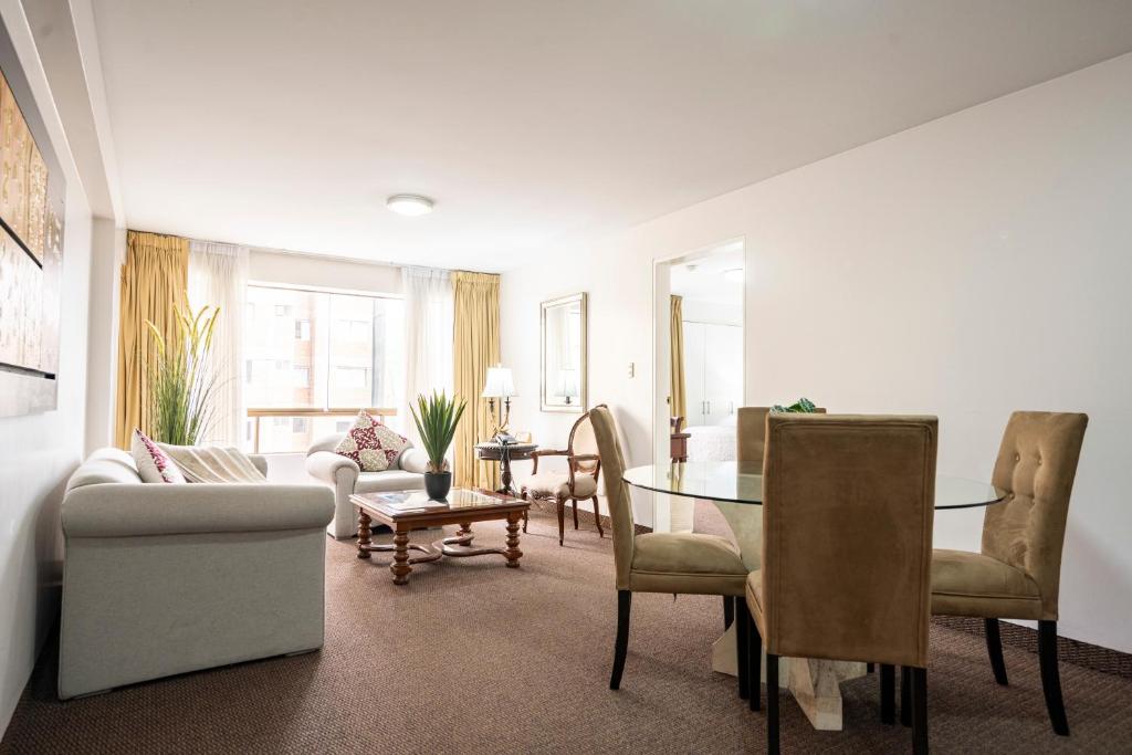 Posezení v ubytování Apart Hotel San Martin