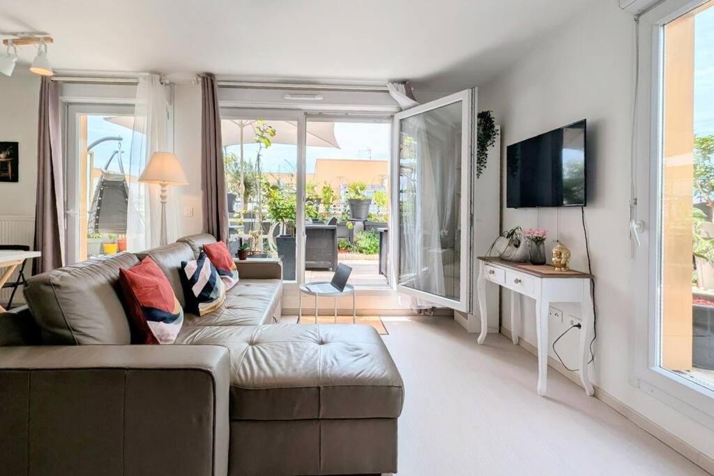 Photo de la galerie de l'établissement Les Jardins de Babylone de Bezons à 14 min de Paris, à Bezons