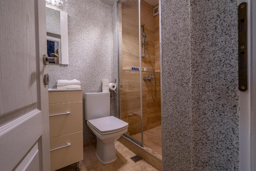 Koupelna v ubytování Alcor Beach Hotel