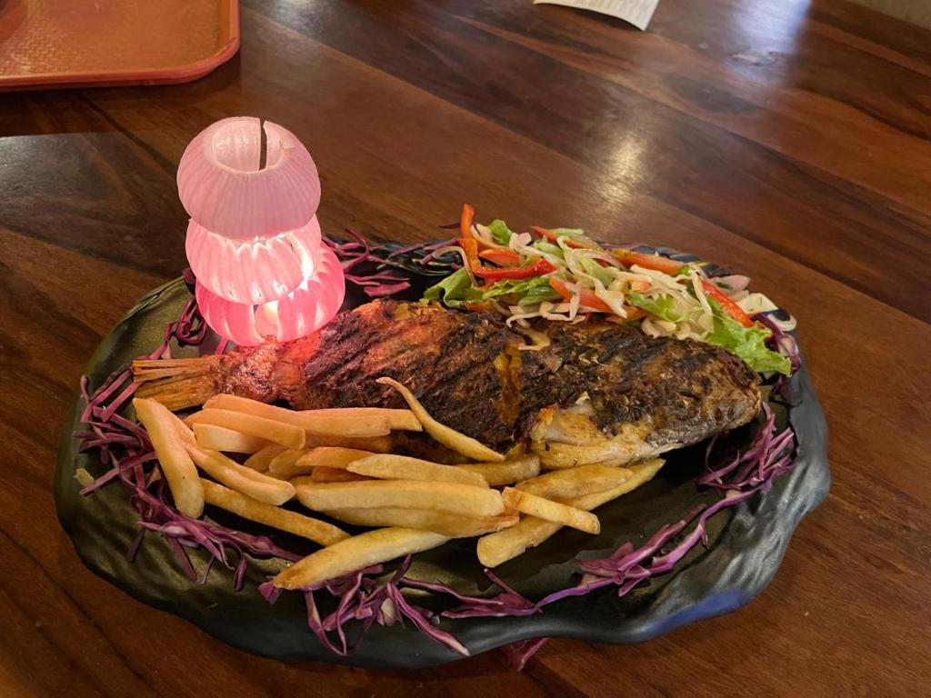 Comida en el hotel o alrededores