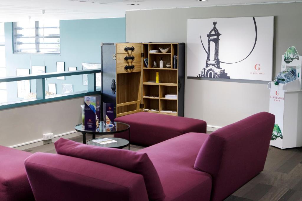 Posezení v ubytování Best Western Plus Hôtel Gergovie