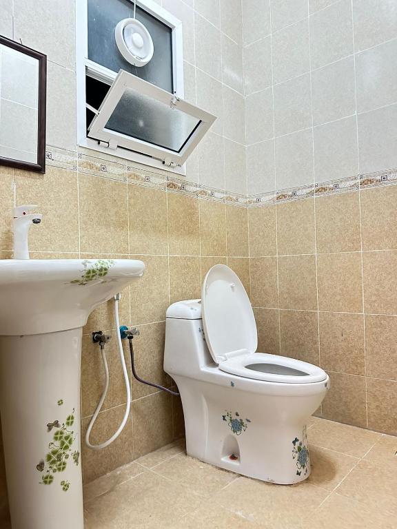 Koupelna v ubytování بيت بديه Bidiya house