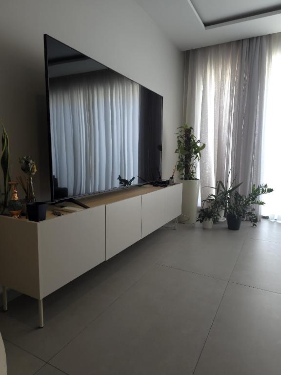 TV a/nebo společenská místnost v ubytování The Msida View apartment