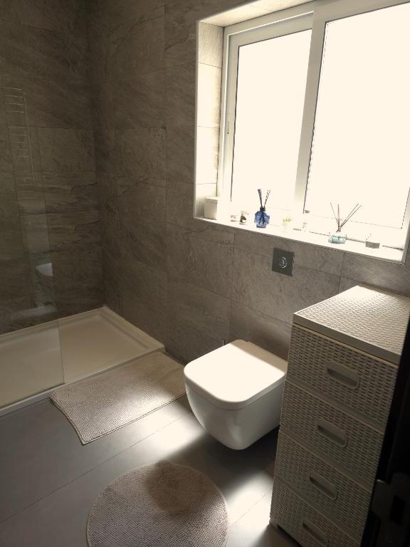 Koupelna v ubytování The Msida View apartment