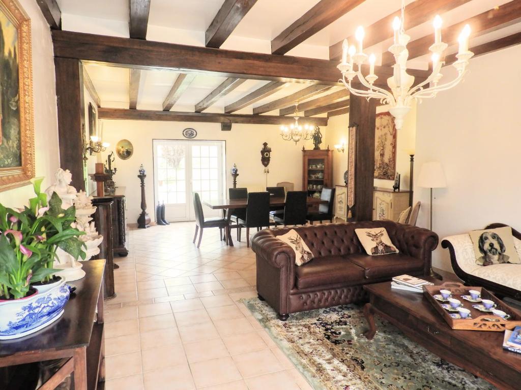 Posezení v ubytování Maison St. James