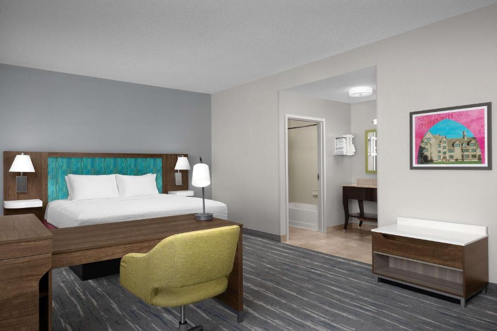 Hampton Inn & Suites Durham North I-85 - Suite Con Cama Extragrande - No Fumadores