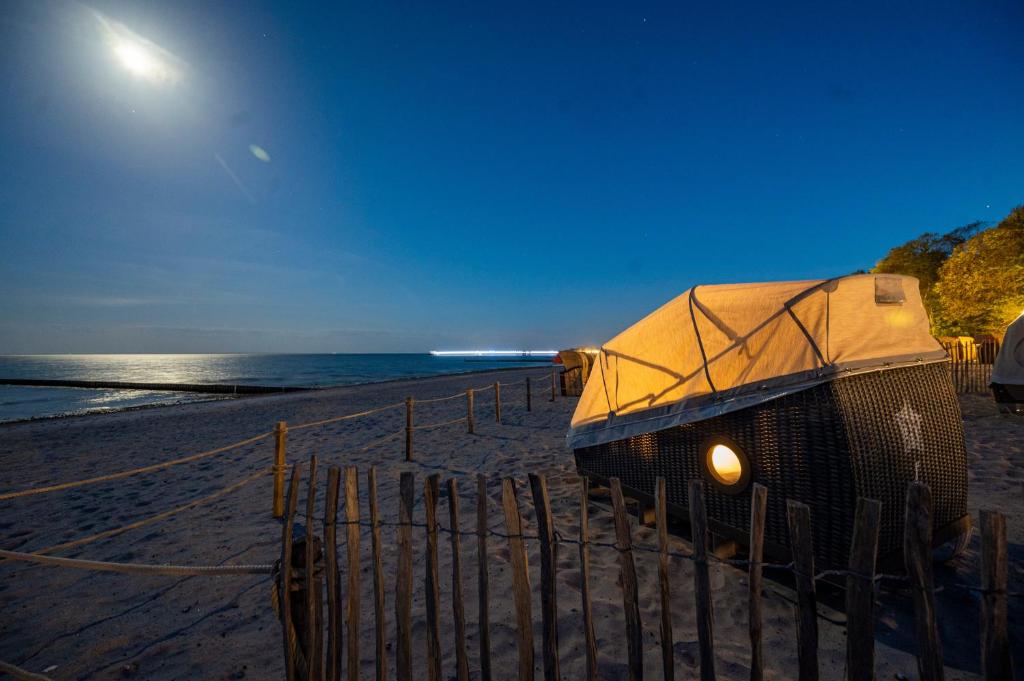 Příroda nedaleko luxury tent