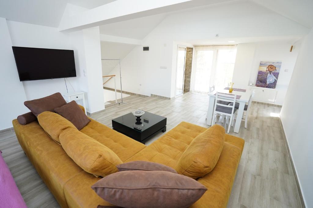 Posezení v ubytování Apartmani Vujović