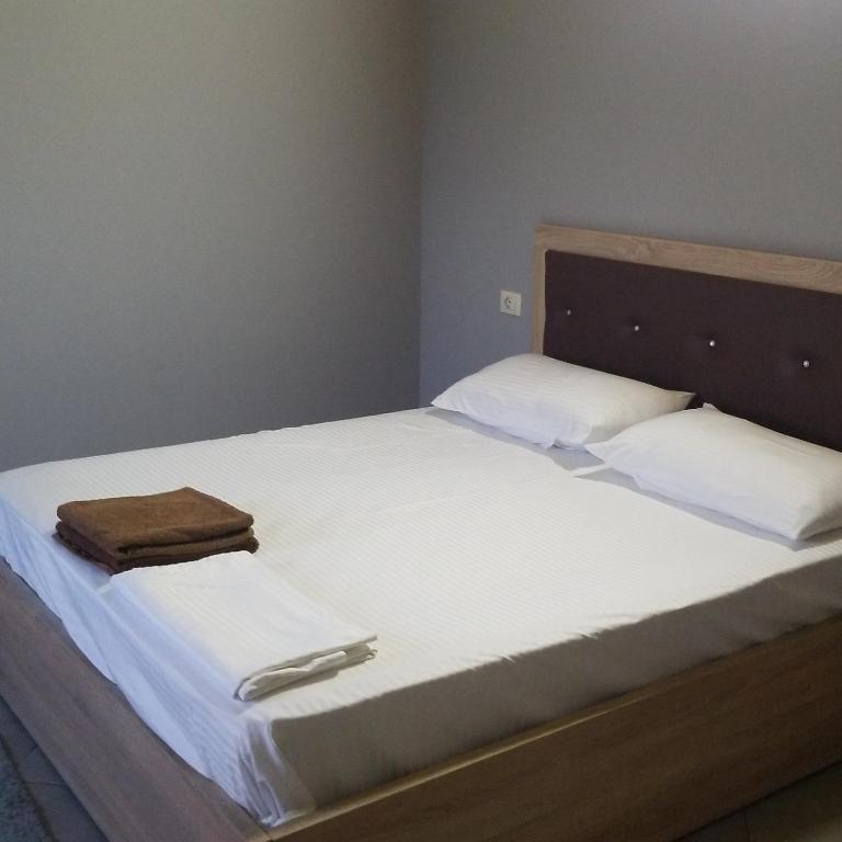 Postel nebo postele na pokoji v ubytování Hotel Culaj