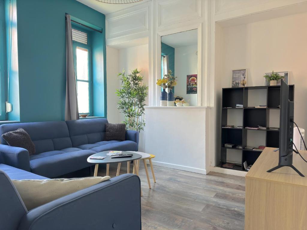 Posedenie v ubytovaní Maison Cosy 10 Personnes 3 SDB proche Lille