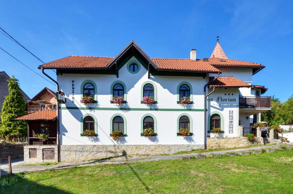 Budova, kde se penzion nachází