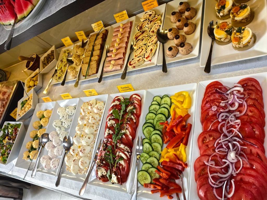 Jedlo v ubytovaní bed & breakfast alebo blízkom okolí