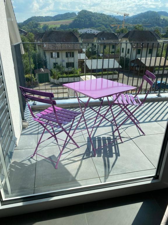 Nespecifikovaný výhled na hory nebo výhled na hory při pohledu z apartmánu