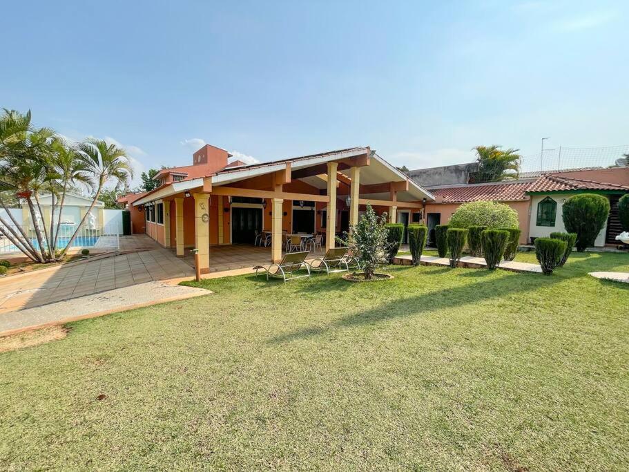 Κήπος έξω από το Mansão Villa Piave - Alto Padrão - Smart
