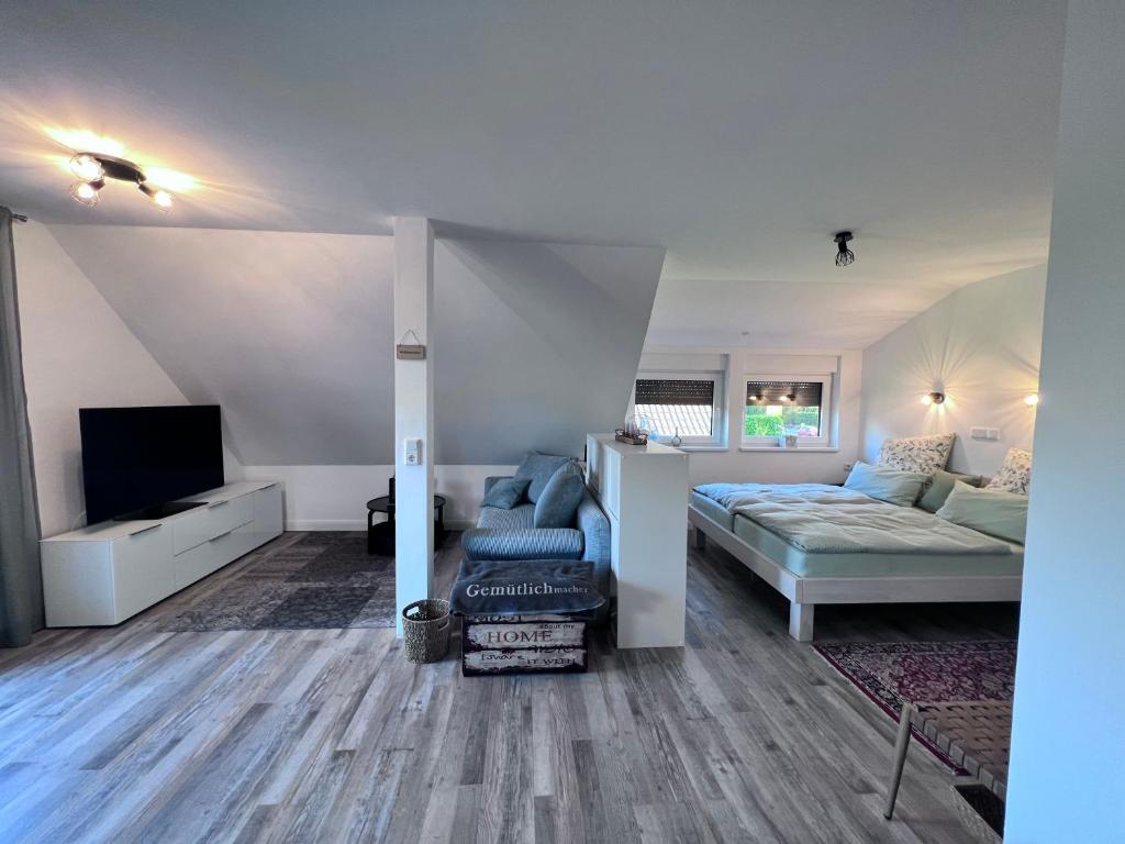 Ένα ή περισσότερα κρεβάτια σε δωμάτιο στο Apartment Gina, 85117
