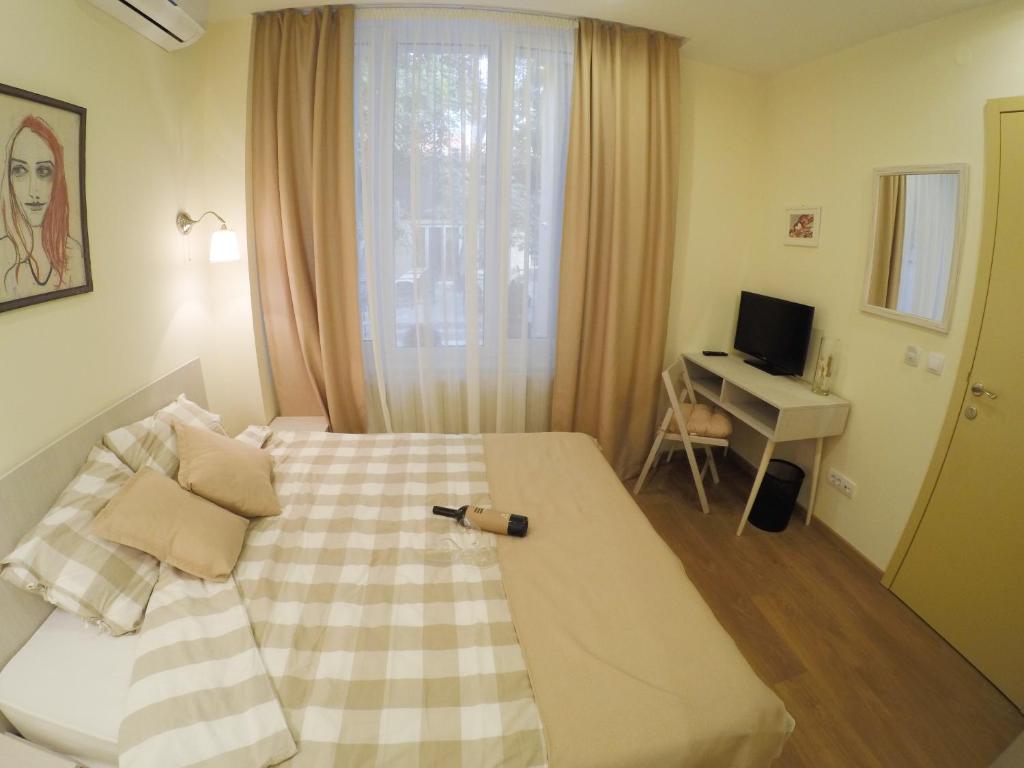 Postel nebo postele na pokoji v ubytování Bed&Breakfast kod Smilje