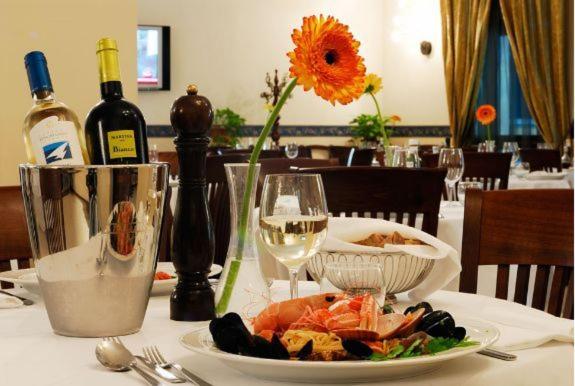 Nápoje v ubytování Hotel Villa Giusy