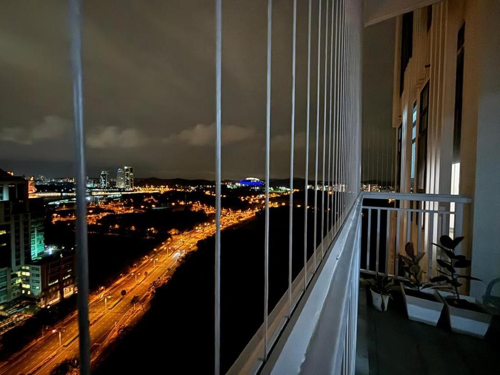 Balkón nebo terasa v ubytování ANNA AR ANTARA RESIDENCE LAKE VIEW, Putrajaya