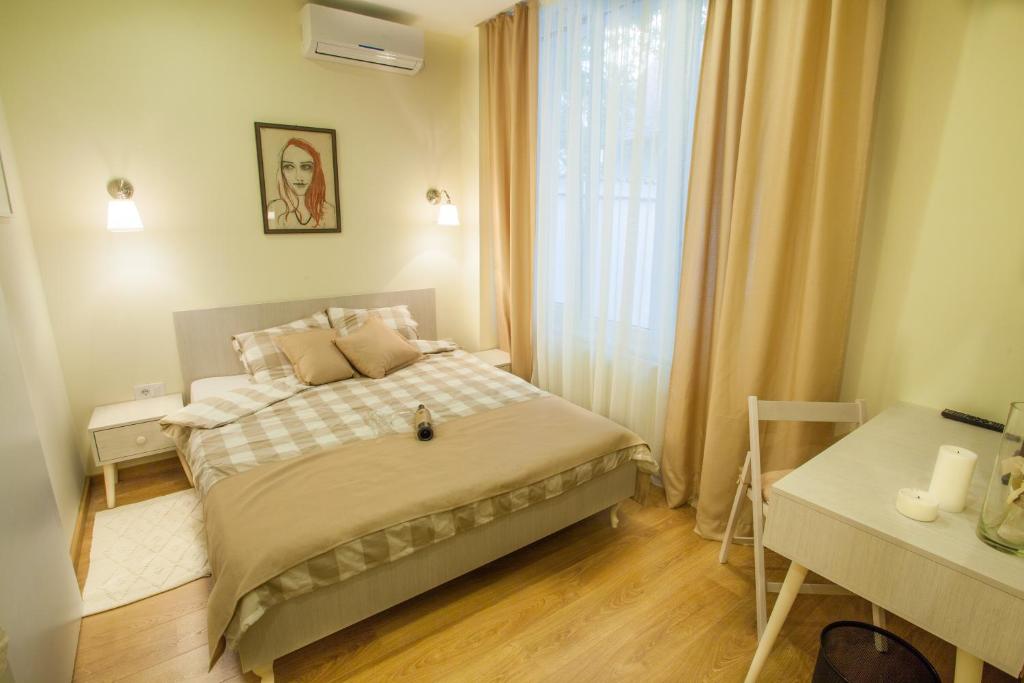 Postel nebo postele na pokoji v ubytování Bed&Breakfast kod Smilje