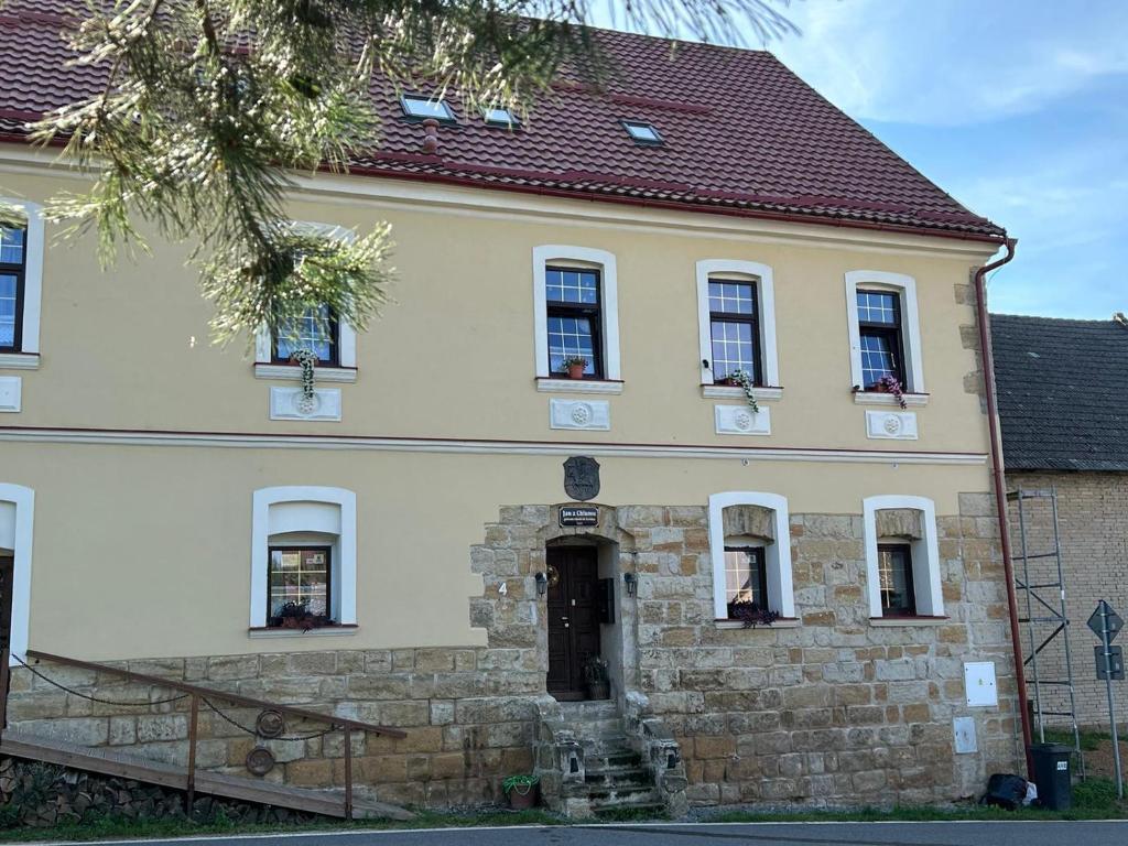 Budova, kde se penzion nachází