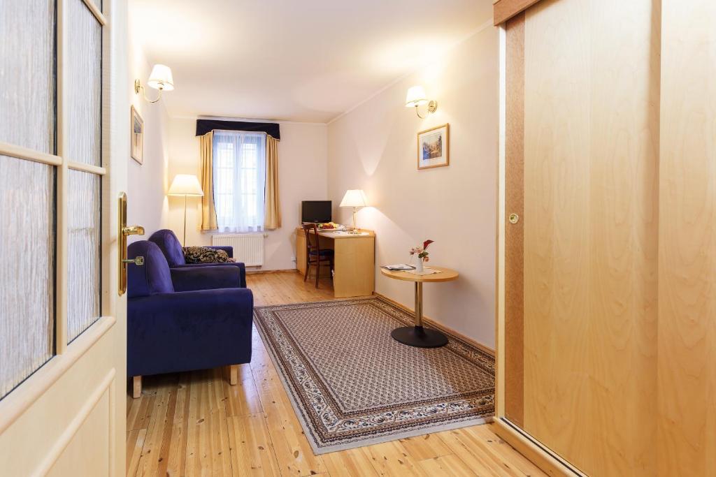 Posezení v ubytování Hotel Maltezský Kříž