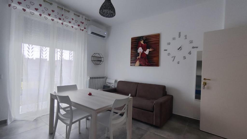 Posezení v ubytování Relax Apartment Bergamo