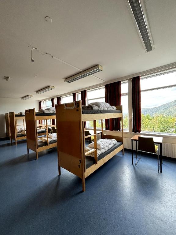 Postel nebo postele na pokoji v ubytování Bergen Hostel Montana