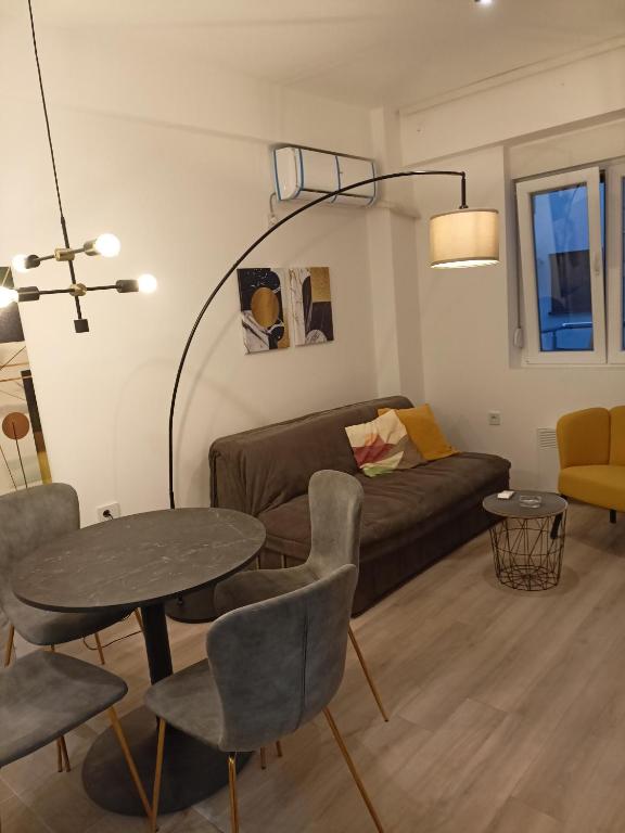 Posezení v ubytování Apartman Zoja