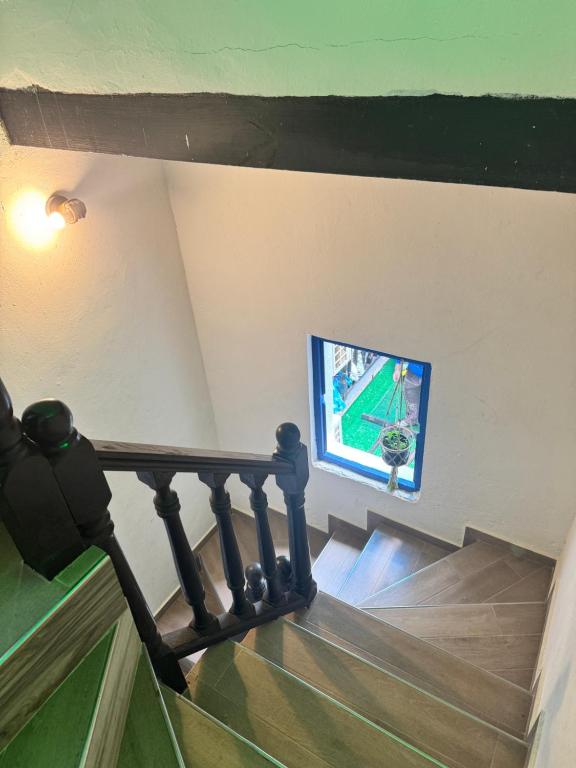 TV a/nebo společenská místnost v ubytování Trotamundos