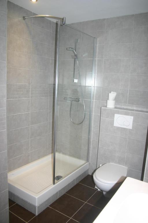 Koupelna v ubytování Hôtel 1er Consul Rouen
