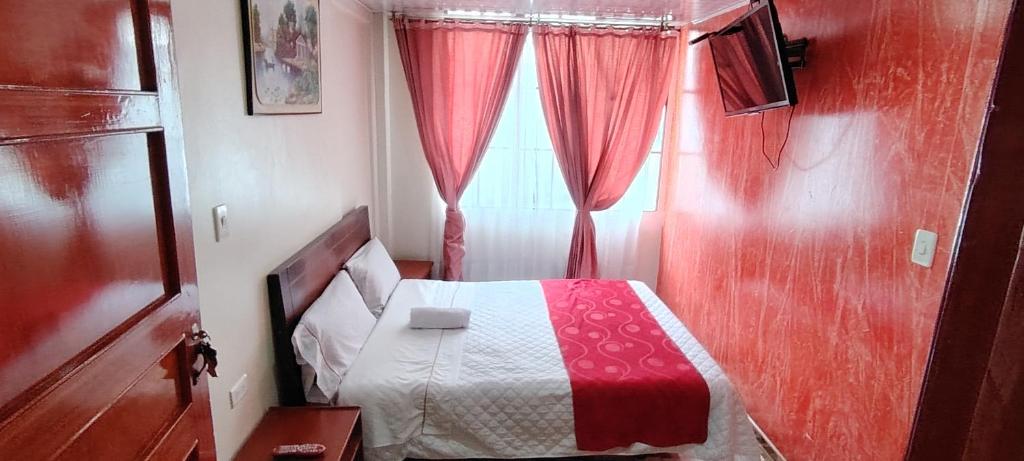 Postel nebo postele na pokoji v ubytování Hotel Gun Glub