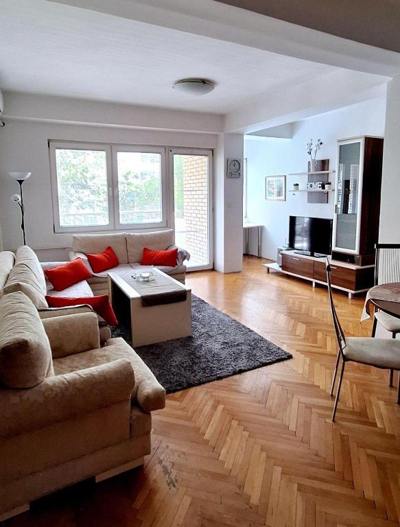 Zona d'estar a Pineapple apartment