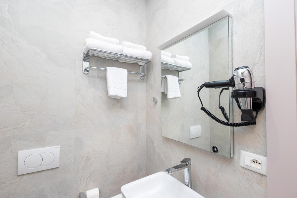 Koupelna v ubytování Boutique Hotel Vila 101