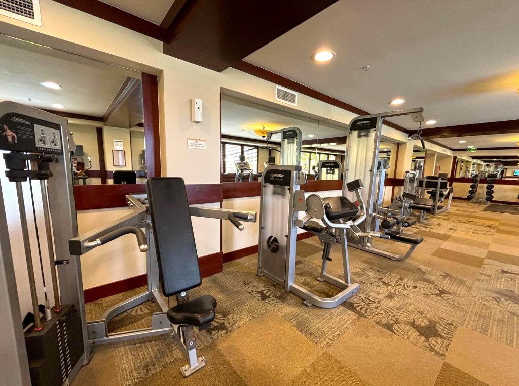 Fitness centrum a/nebo fitness zařízení v ubytování Ko Olina Beach Villas O512 - 2BR Ocean View Luxury Condo with Semi-Private Lagoon Beach & 1 Free Parking
