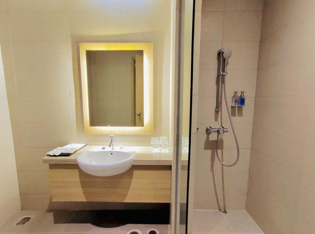 Koupelna v ubytování Best Western Sagita Hotel Jayapura