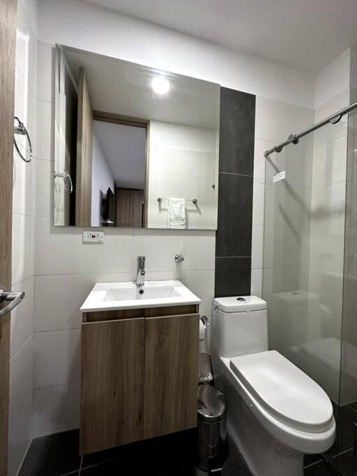 Koupelna v ubytování Hermoso Apartamento Entero