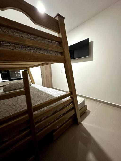 Postel nebo postele na pokoji v ubytování Hermoso Apartamento Entero