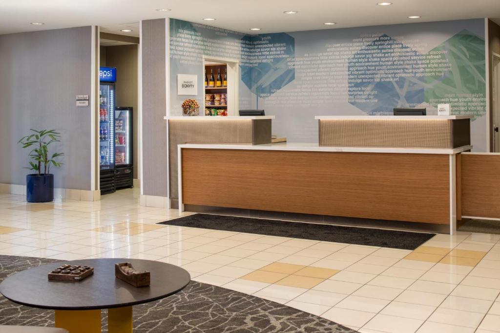 Vstupní hala nebo recepce v ubytování SpringHill Suites by Marriott Medford