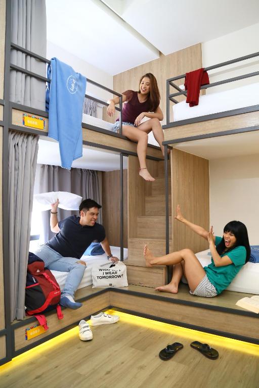 Lub d Philippines Makati - Central Makati, Near Nightlife - Single Bed In Dormitory Room