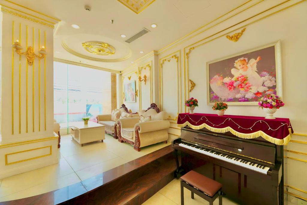 Istumisnurk majutusasutuses Tuyet Son Hotel (TS Ocean Hotel)