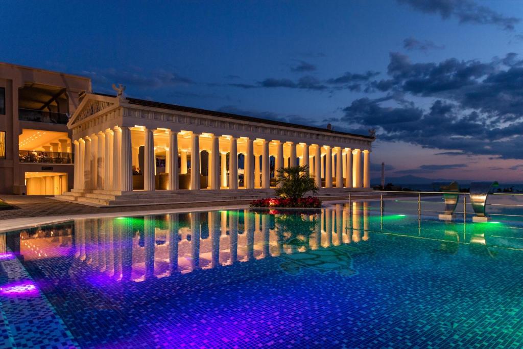 The swimming pool at or close to Potidea Palace Hotel