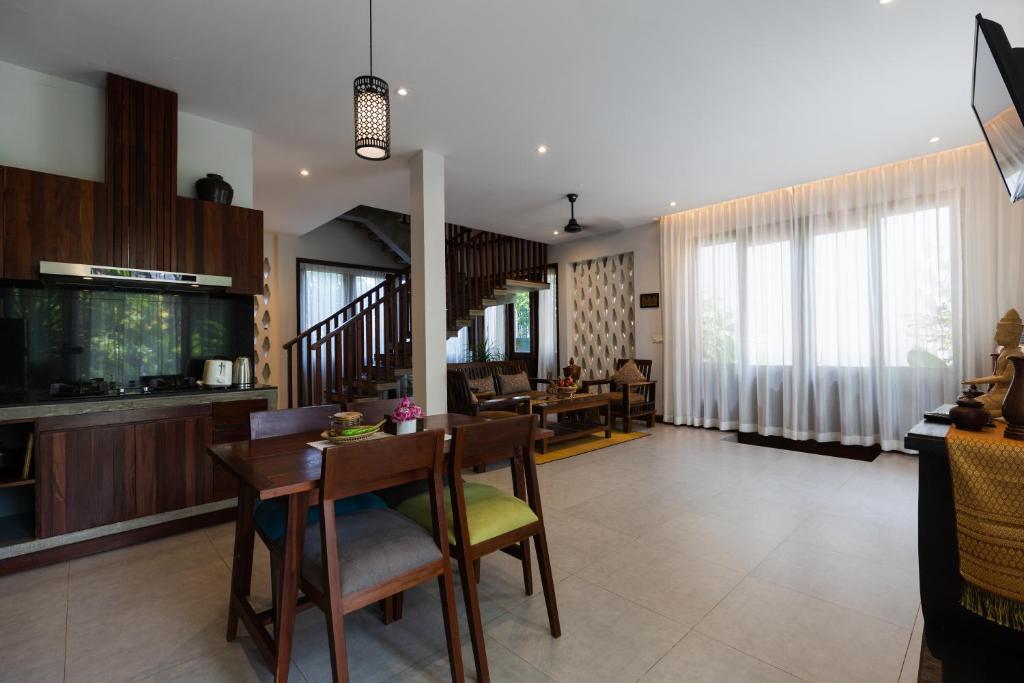 Golden Vishnu Villa - Villa Espaçosa De 2 Quartos Com Vista Da Piscina