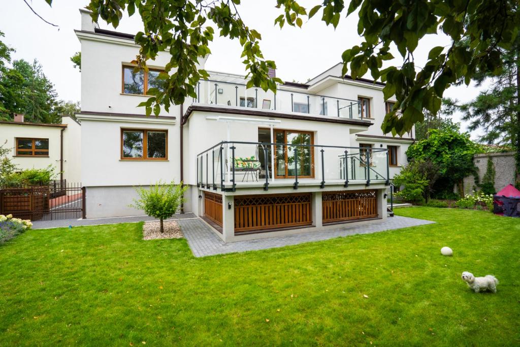 Zahrada ubytování Apartamenty Iława - nad Małym Jeziorakiem