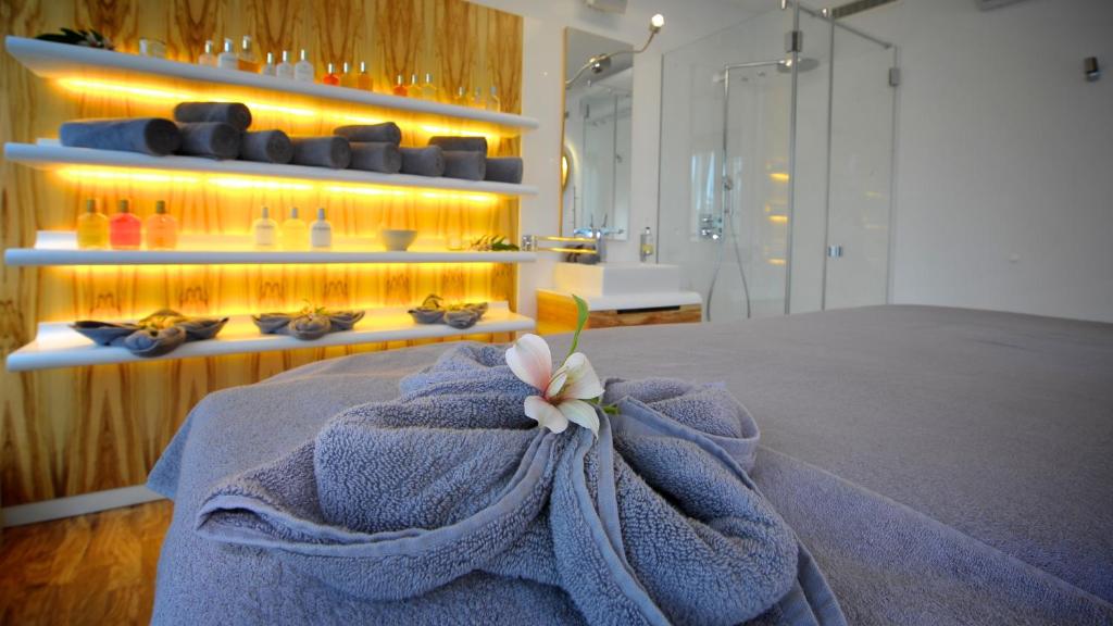 Lova arba lovos apgyvendinimo įstaigoje Palanga Life Balance SPA Hotel