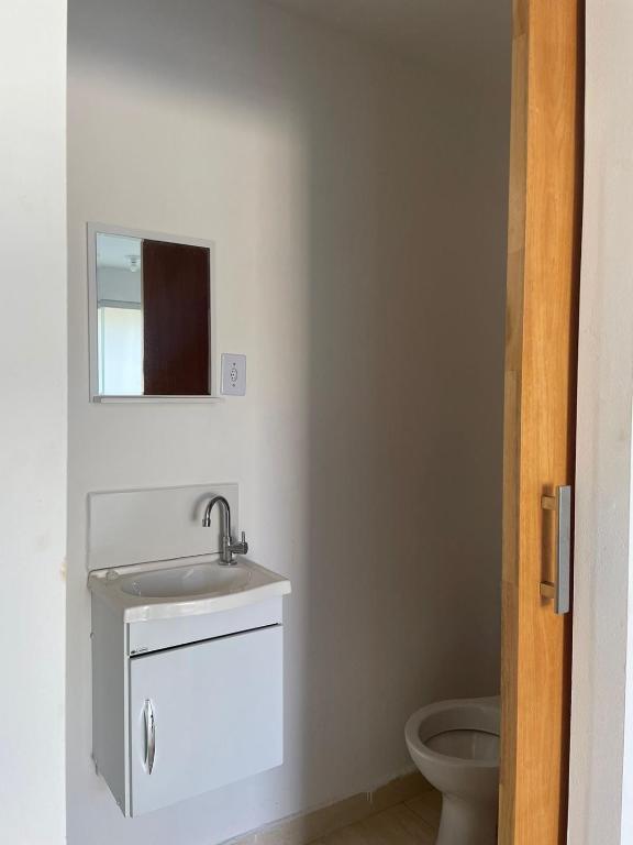 Ένα μπάνιο στο APARTAMENTOS Ágape