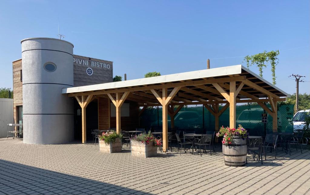 Fotografie z fotogalerie ubytování New Pension at ROTOR Brewery v destinaci Kunowitz