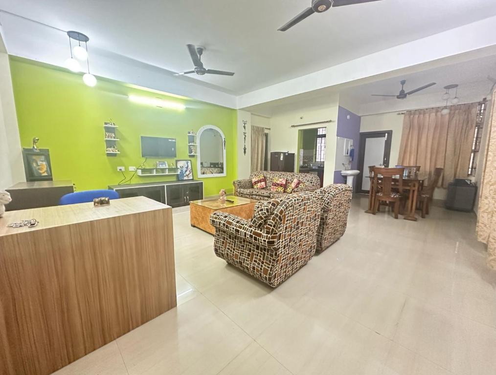 Χώρος καθιστικού στο Dreams Abode 3BHK